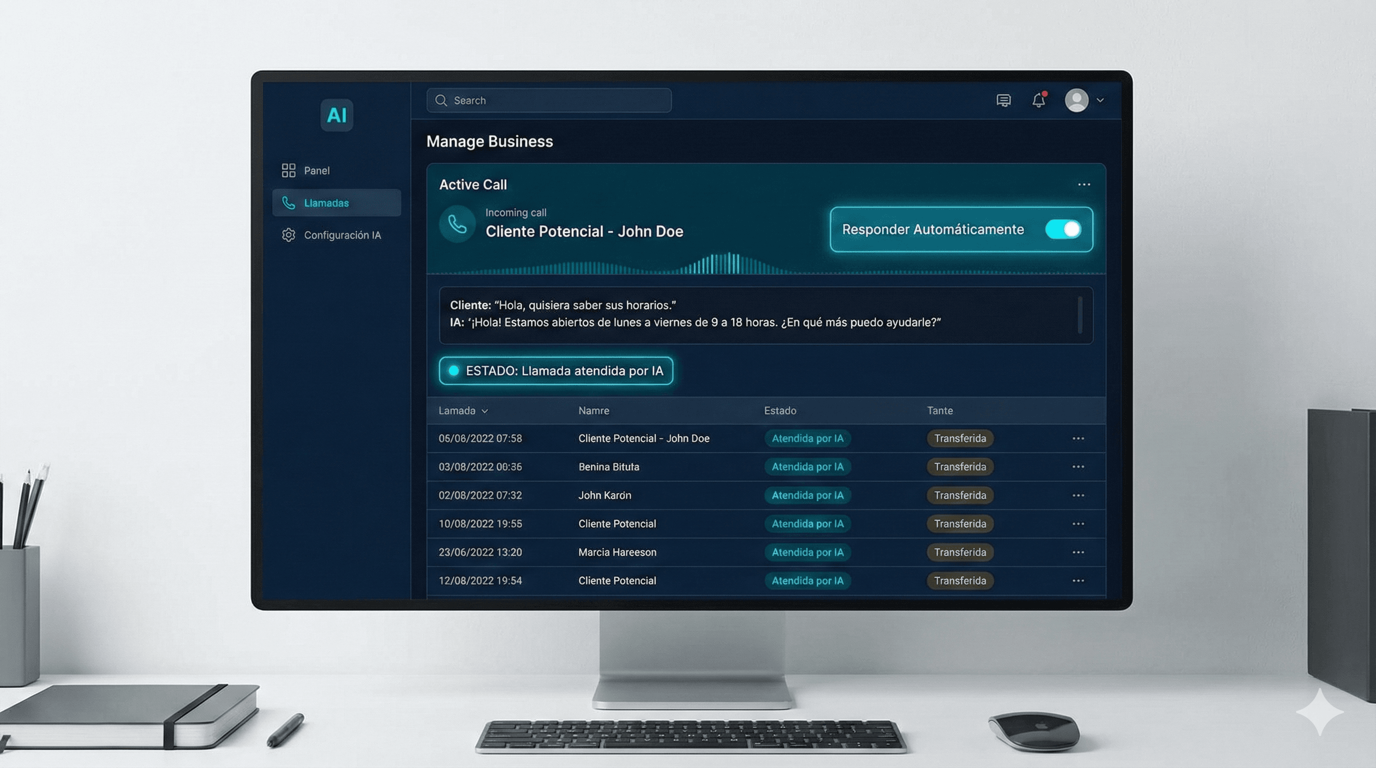 Asistentes de voz con IA: la nueva forma de atender llamadas y multiplicar ventas en 2025